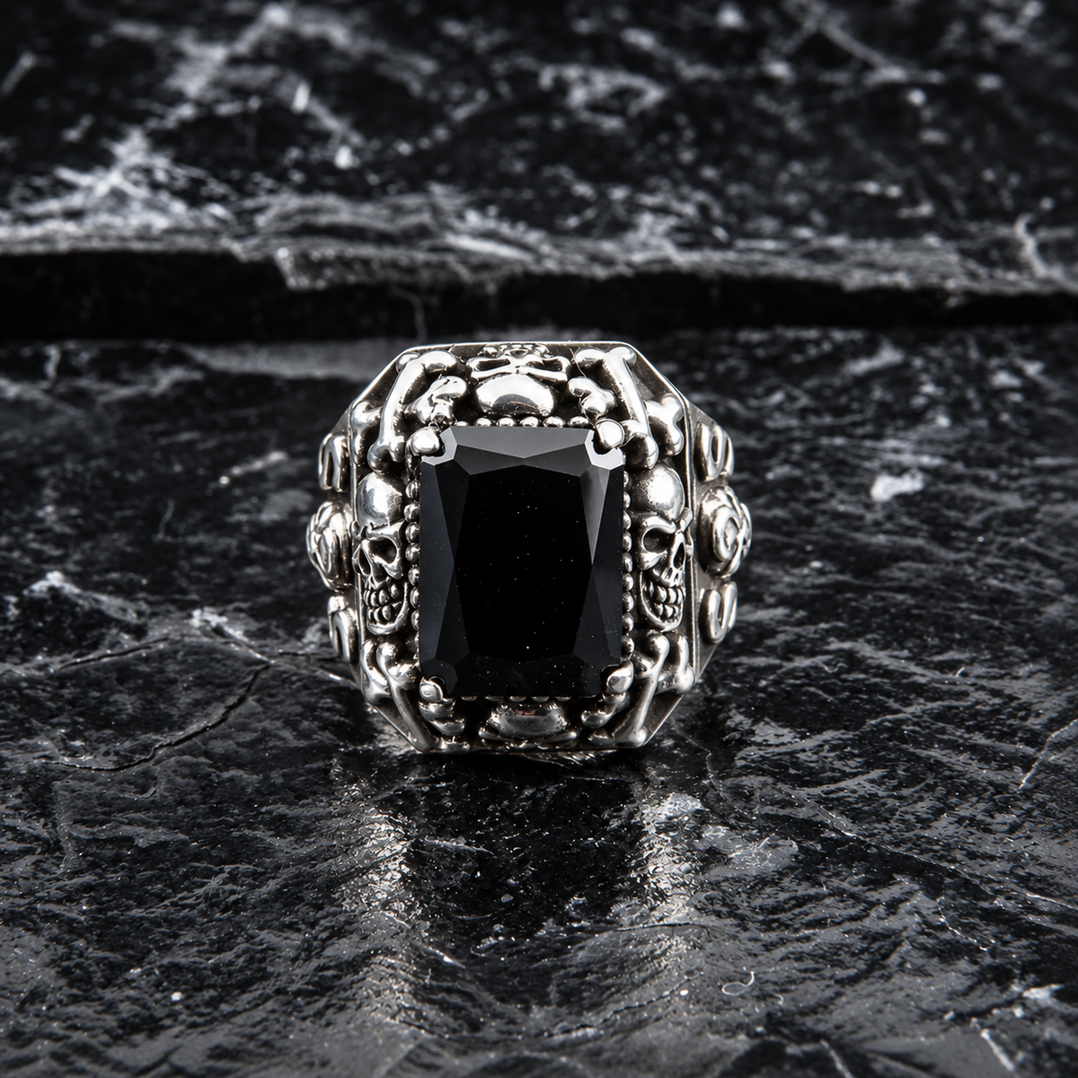 Ring Skull Bone 